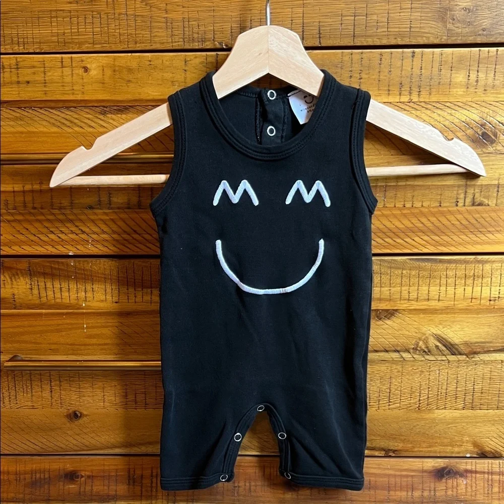 Miles and Milan Sleeveless Embroidered Romper